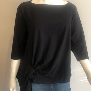 eshakti Tops - EShakti Black Pullover Top Size 4X(30) eshakti Tops - EShakti Black Pullover Top Size 4X(30)